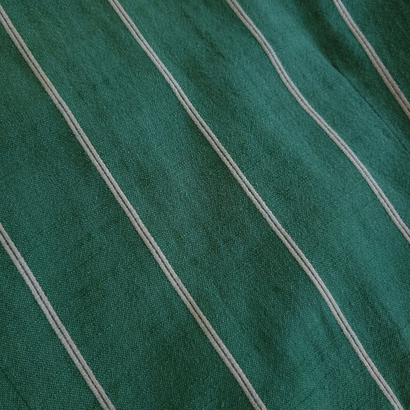 Ace&Jig Green Striped Wrap Indian Jumper Jumpsuit - Picture 7 of 11